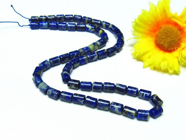 ラピスラズリ 一連 5mm ビーズ [t476-2448] 1枚目