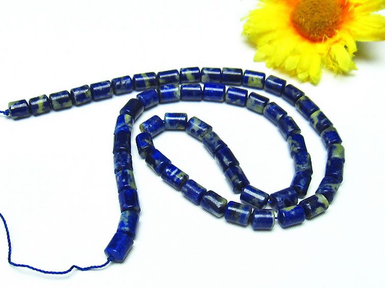 ラピスラズリ 一連 5mm ビーズ [t476-2448] 3枚目