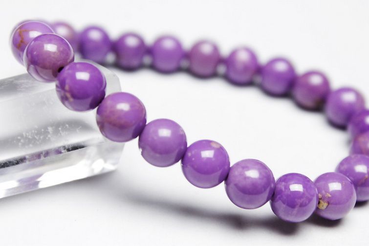 フォスフォシデライト ブレスレット 8mm [T480-4026] 3枚目