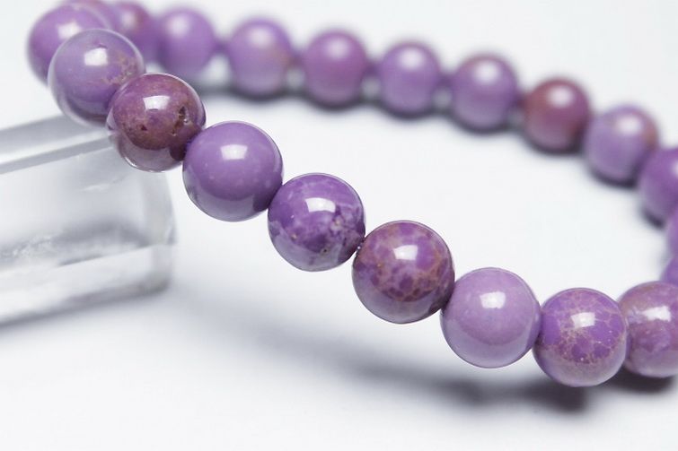 フォスフォシデライト ブレスレット 9mm [t480-4173] 3枚目