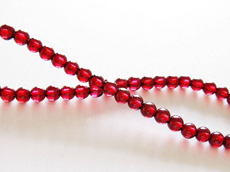 キャンディピンクガーネット ブレスレット 4mm [t483-7903] 2枚目