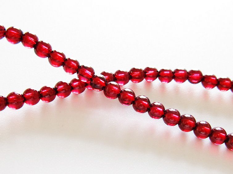 キャンディピンクガーネット ブレスレット 4mm [t483-7909] 2枚目