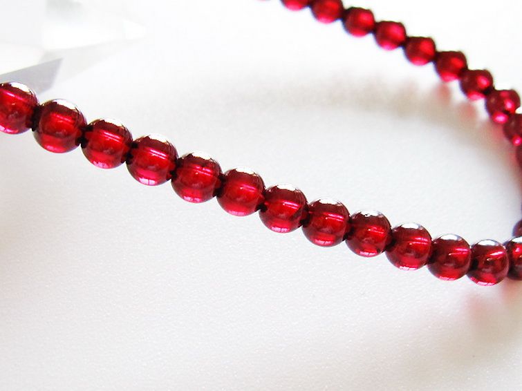 ガーネット ブレスレット 4mm [T483-7933] 3枚目