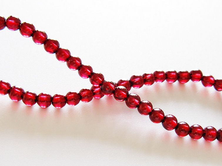 キャンディピンクガーネット ブレスレット 4mm [t483-7934] 2枚目