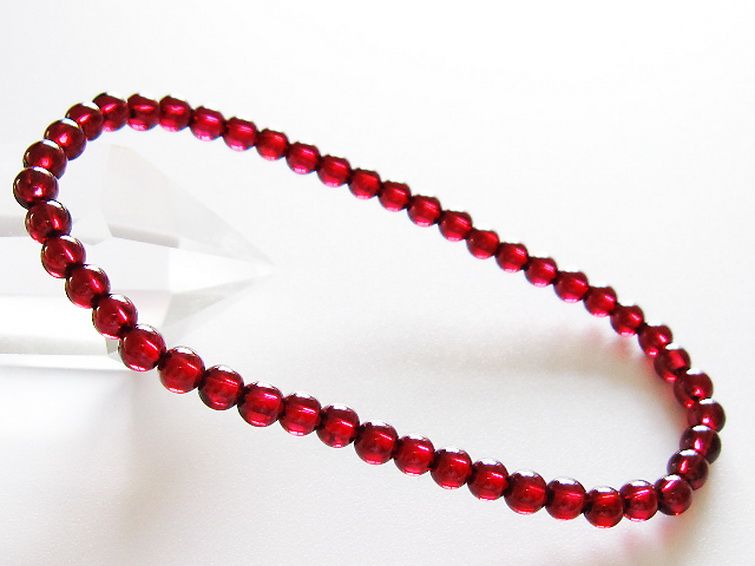 ガーネット ブレスレット 4mm [T483-7947] 1枚目