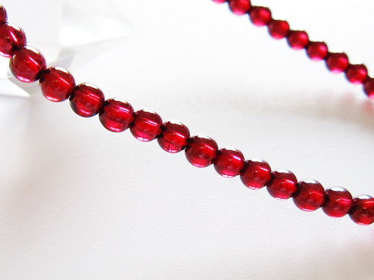 ガーネット ブレスレット 4mm [T483-7947] 3枚目