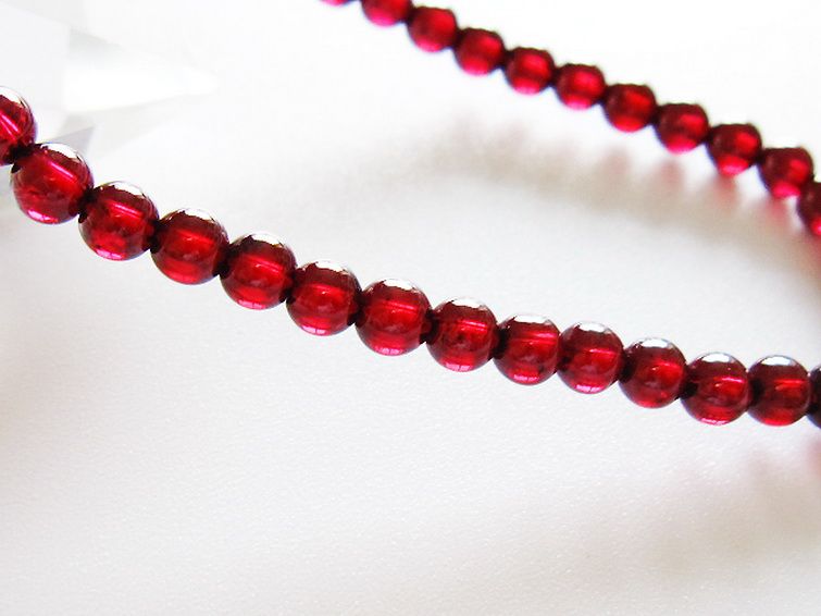 ガーネット ブレスレット 4mm [T483-7951] 3枚目