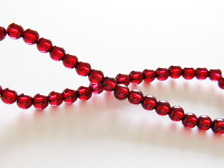キャンディピンクガーネット ブレスレット 4mm [t483-7957] 2枚目