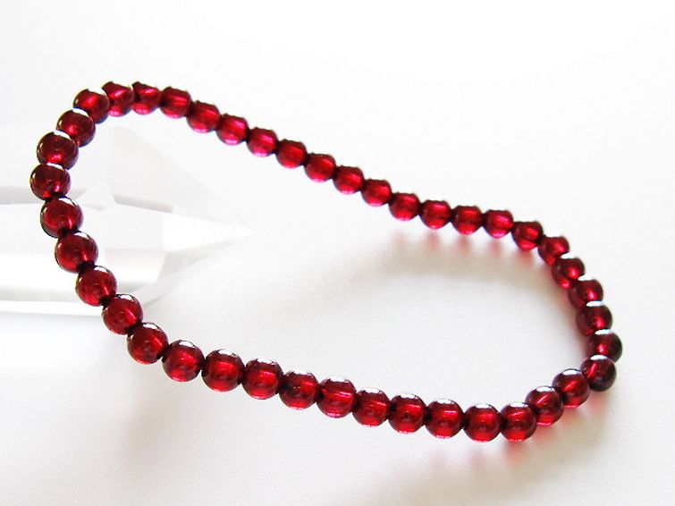 ガーネット ブレスレット 5mm [T483-7969] 1枚目