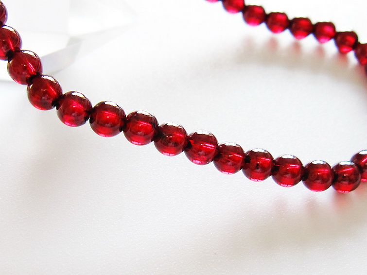 ガーネット ブレスレット 5mm [T483-7969] 3枚目