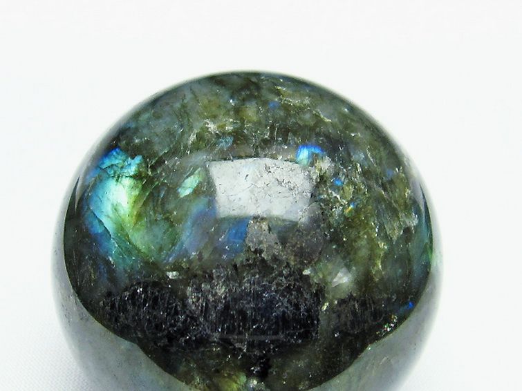 ラブラドライト 丸玉 57mm [T484-2156] 2枚目