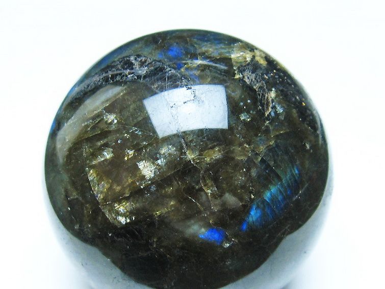 ラブラドライト 丸玉 66mm [t484-2485] 2枚目