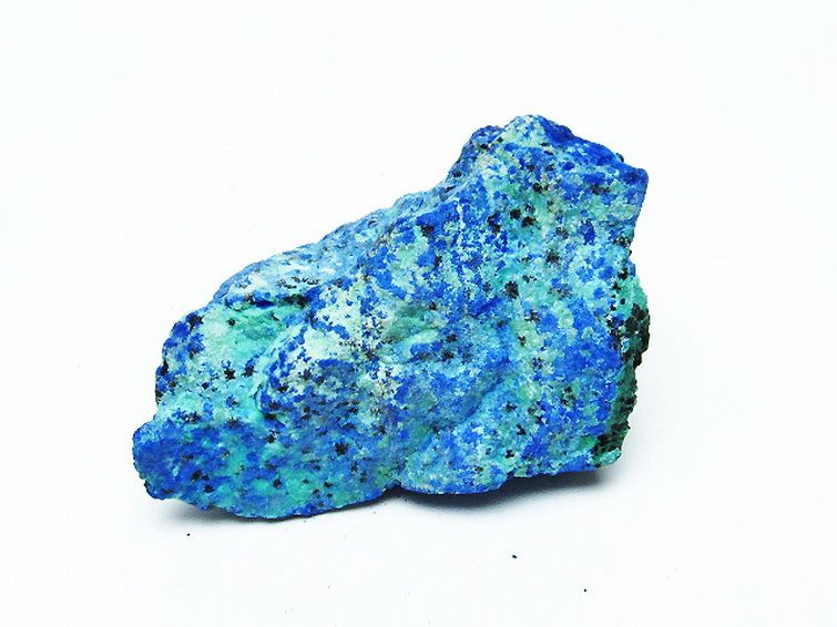 アズライト 藍銅鉱 ブルーマラカイト  原石[T485-3207] 2枚目