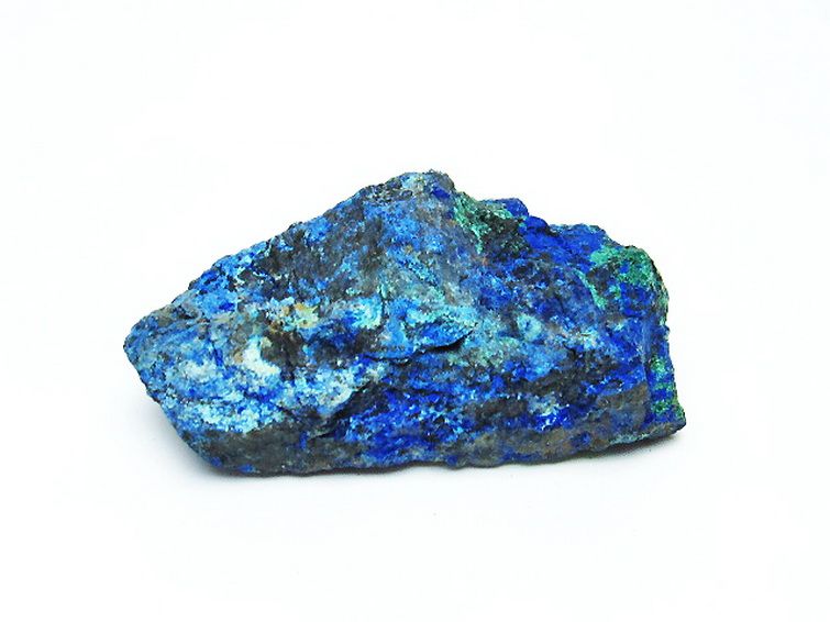 アズライト 藍銅鉱 ブルーマラカイト 原石[T485-3233] 3枚目