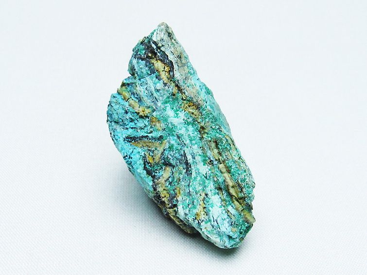 アズライト 藍銅鉱 ブルーマラカイト 原石[T485-3363] 3枚目