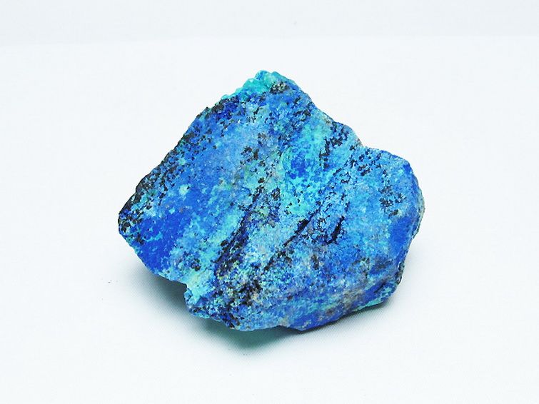 【鉱物商店】アズライト（藍銅鉱）とマラカイト　天然石　原石 アズライト 藍銅鉱 ブルーマラカイト 原石 t485-3350 : 誠安天然石専門