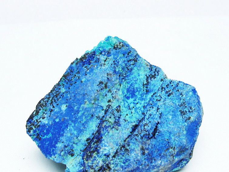 アズライト 藍銅鉱 ブルーマラカイト 原石[t485-3489]