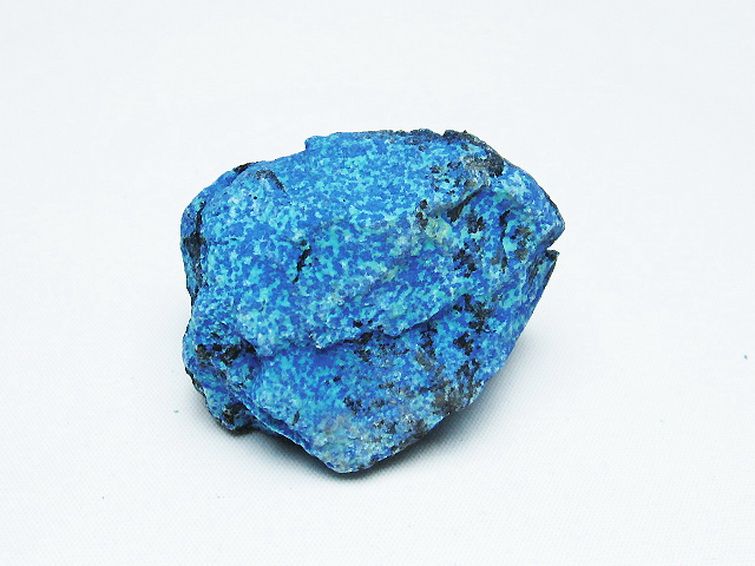 アズライト 藍銅鉱 ブルーマラカイト 原石[T485-3510] 1枚目