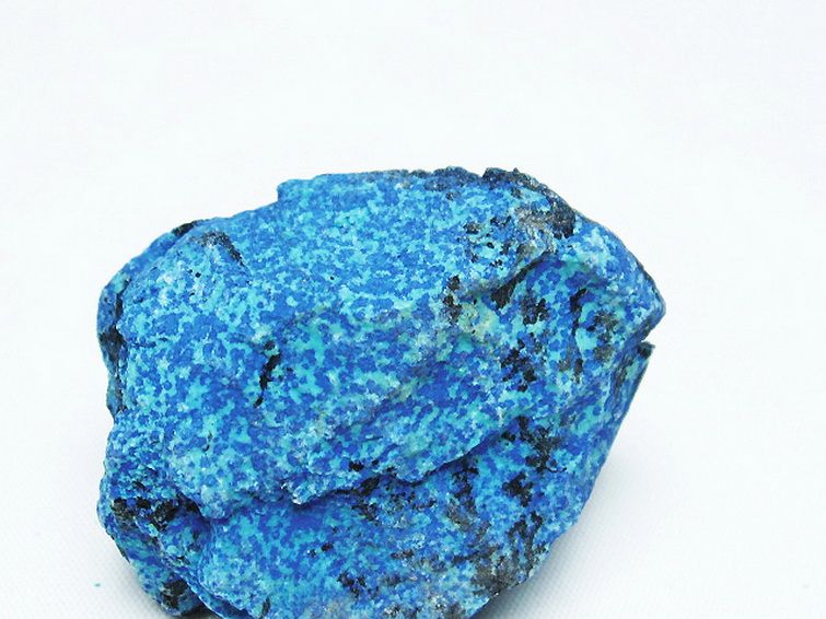 アズライト 藍銅鉱 ブルーマラカイト 原石[T485-3510] 2枚目