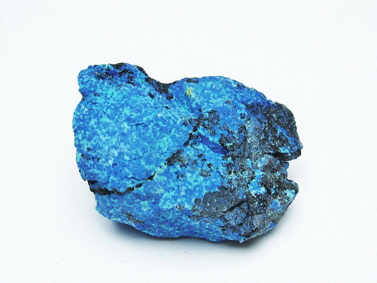 アズライト 藍銅鉱 ブルーマラカイト 原石[T485-3510] 3枚目