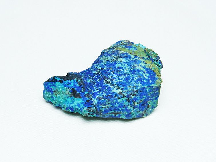 アズライト 藍銅鉱 ブルーマラカイト 原石[T485-3516] 1枚目