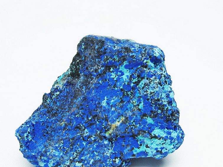 アズライト 藍銅鉱 ブルーマラカイト 原石[T485-3537] 2枚目