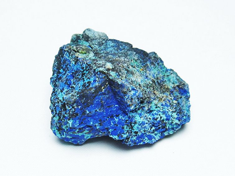 アズライト 藍銅鉱 ブルーマラカイト 原石[T485-3537] 3枚目