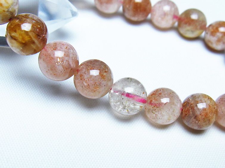 アフリカンストロベリークォーツ ブレスレット 9mm [t489-1610] 3枚目