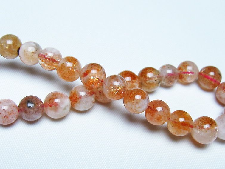 アフリカンストロベリークォーツ ブレスレット 7mm [t489-1616] 2枚目