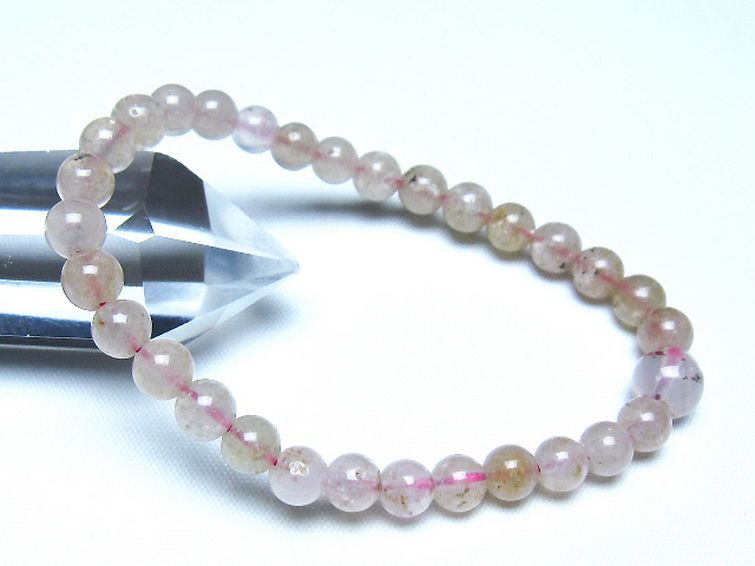 アフリカンストロベリークォーツ ブレスレット 6mm [t489-1624] 1枚目