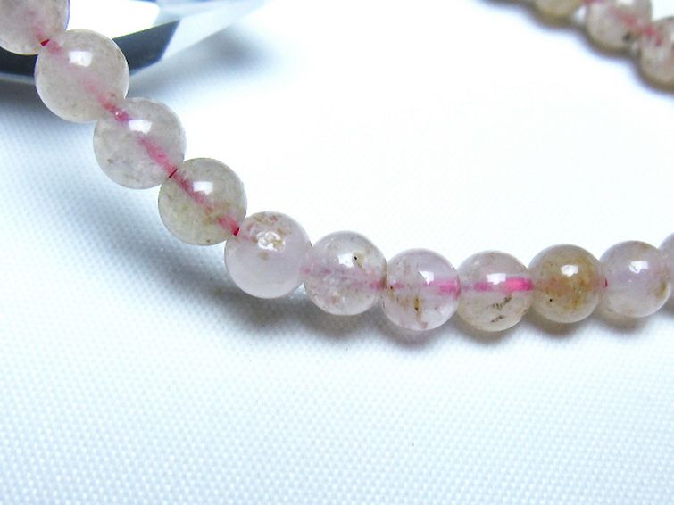 アフリカンストロベリークォーツ ブレスレット 6mm [t489-1624] 3枚目