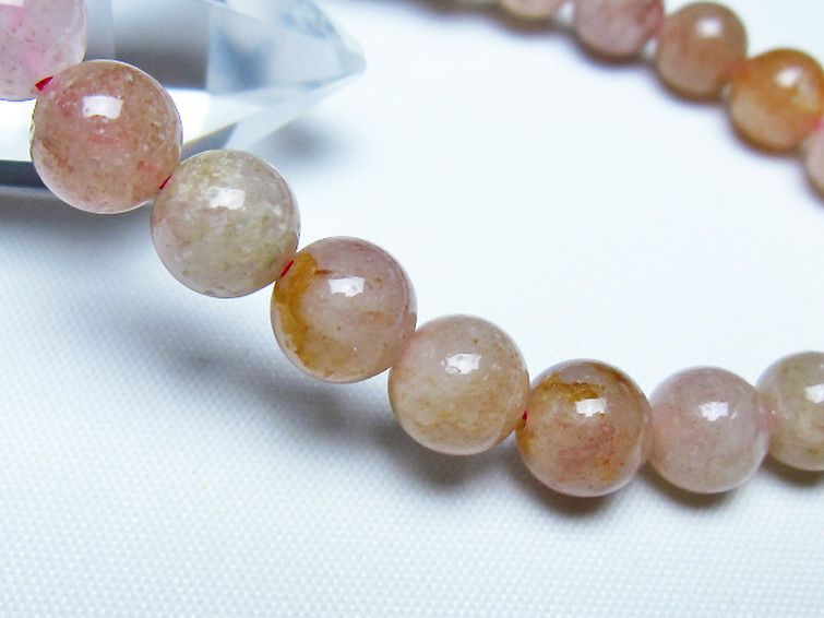 アフリカンストロベリークォーツ ブレスレット 8mm [t489-1628] 3枚目
