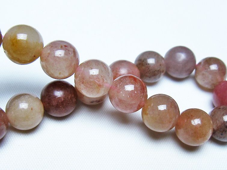 アフリカンストロベリークォーツ ブレスレット 10mm [t489-1643] 2枚目