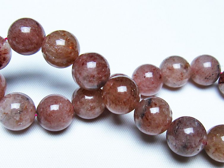 アフリカンストロベリークォーツ ブレスレット 11mm [t489-1645] 2枚目
