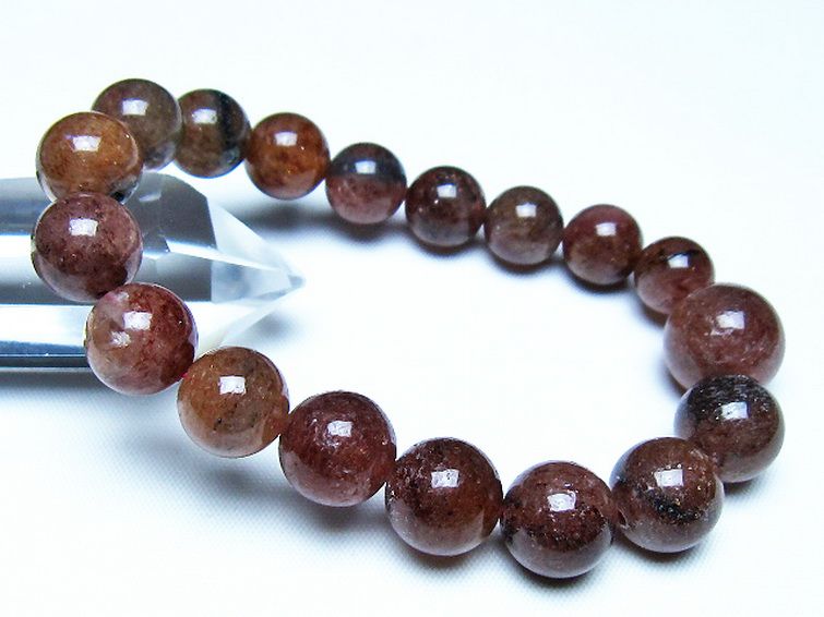 アフリカンストロベリークォーツ ブレスレット 10mm [t489-1656] 1枚目