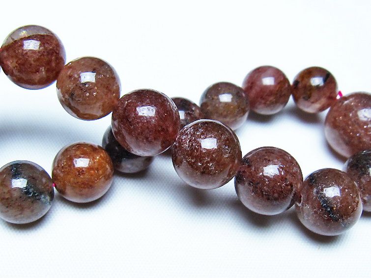 アフリカンストロベリークォーツ ブレスレット 10mm [t489-1656] 2枚目