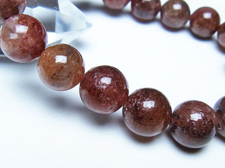 アフリカンストロベリークォーツ ブレスレット 10mm [t489-1656] 3枚目