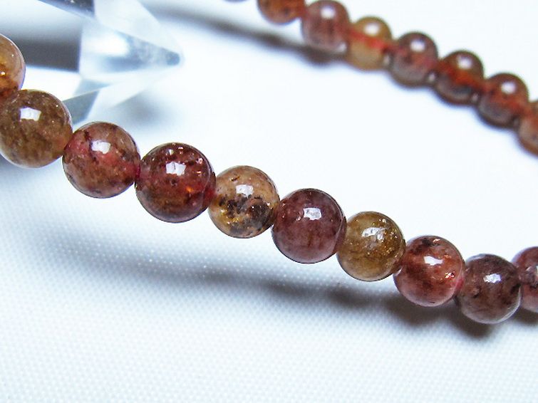 アフリカンストロベリークォーツ ブレスレット 6mm [t489-1664] 3枚目