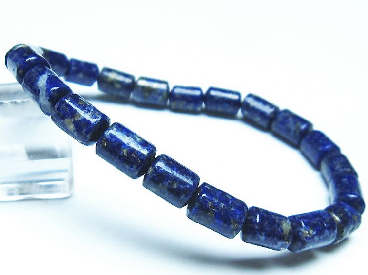 ラピスラズリ ブレスレット 6mm [t490-2179] 1枚目