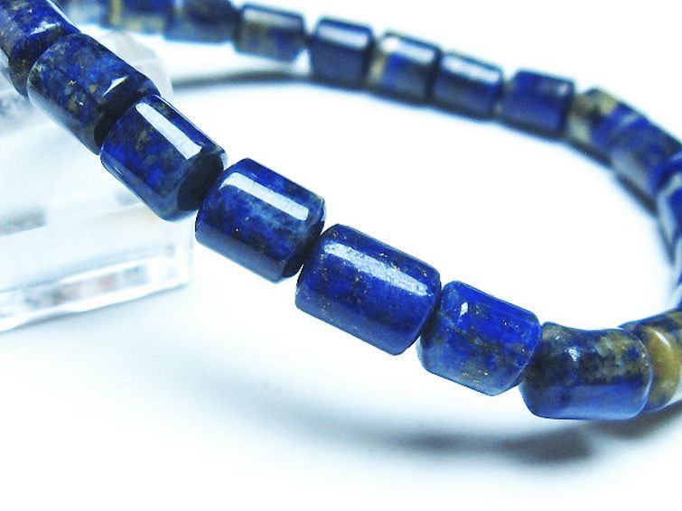 ラピスラズリ ブレスレット 6mm [t490-2182] 3枚目