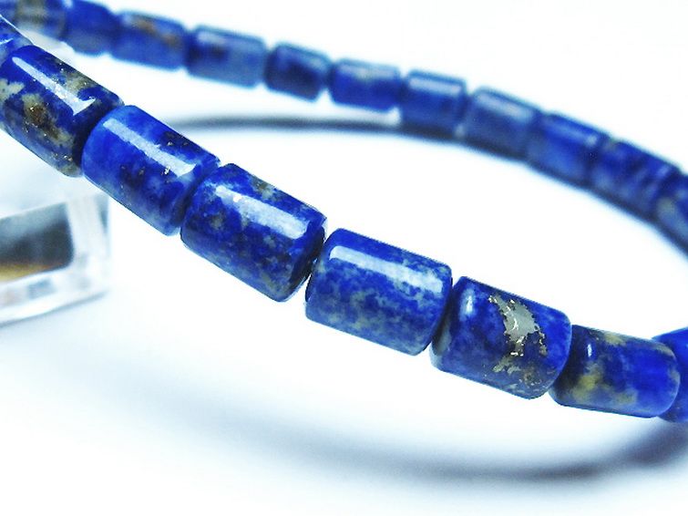 ラピスラズリ ブレスレット 6mm [t490-2189] 3枚目