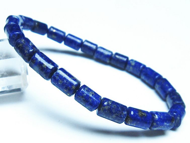 ラピスラズリ ブレスレット 6mm [t490-2192] 1枚目