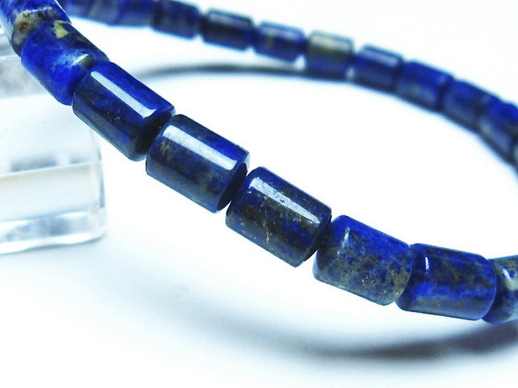 ラピスラズリ ブレスレット 5mm [t490-2213] 3枚目