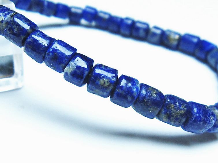 ラピスラズリ ブレスレット 5mm [t490-2218] 3枚目