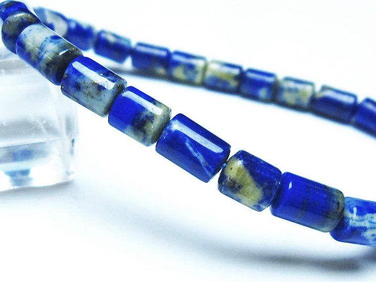 ラピスラズリ ブレスレット 5mm [t490-2285] 3枚目