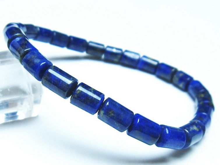 ラピスラズリ ブレスレット 5mm [t490-2289] 1枚目