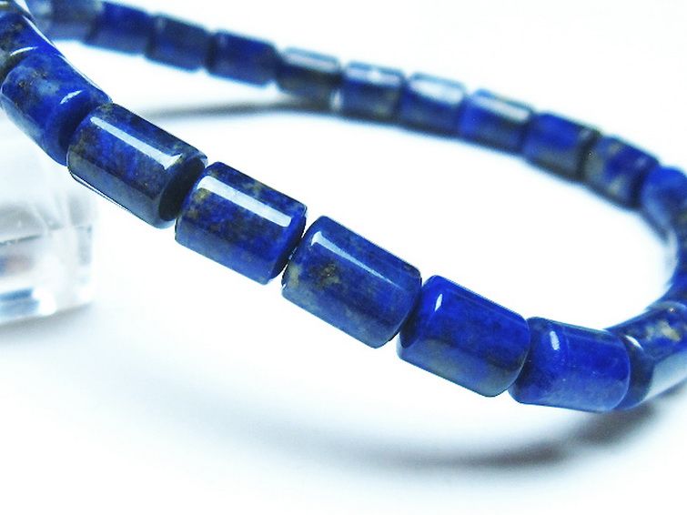 ラピスラズリ ブレスレット 5mm [t490-2289] 3枚目