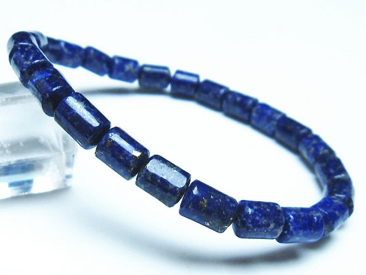 ラピスラズリ ブレスレット 5mm [t490-2302] 1枚目