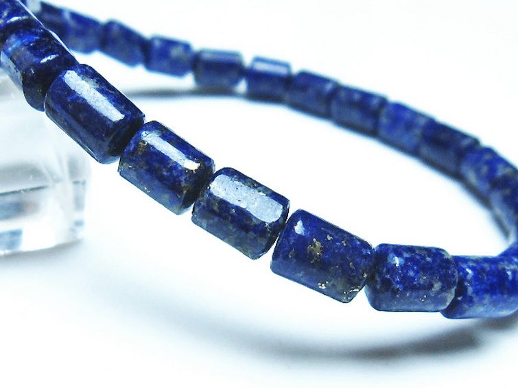ラピスラズリ ブレスレット 5mm [t490-2302] 3枚目