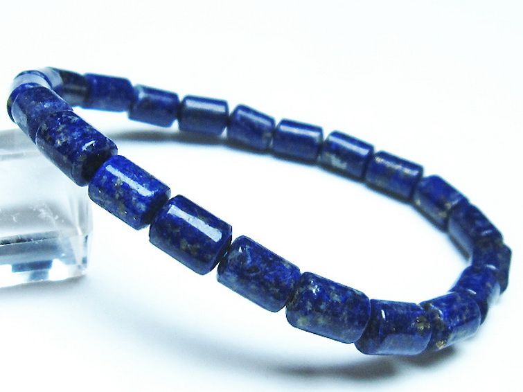 ラピスラズリ ブレスレット 6mm [t490-2308] 1枚目